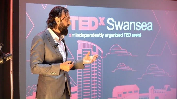 Barry speaking at events